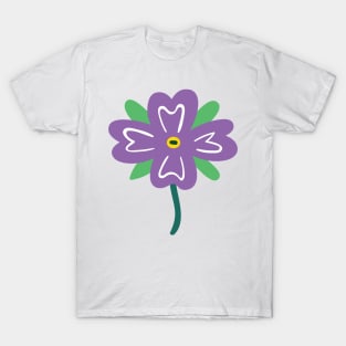 Flower Purple T-Shirt
